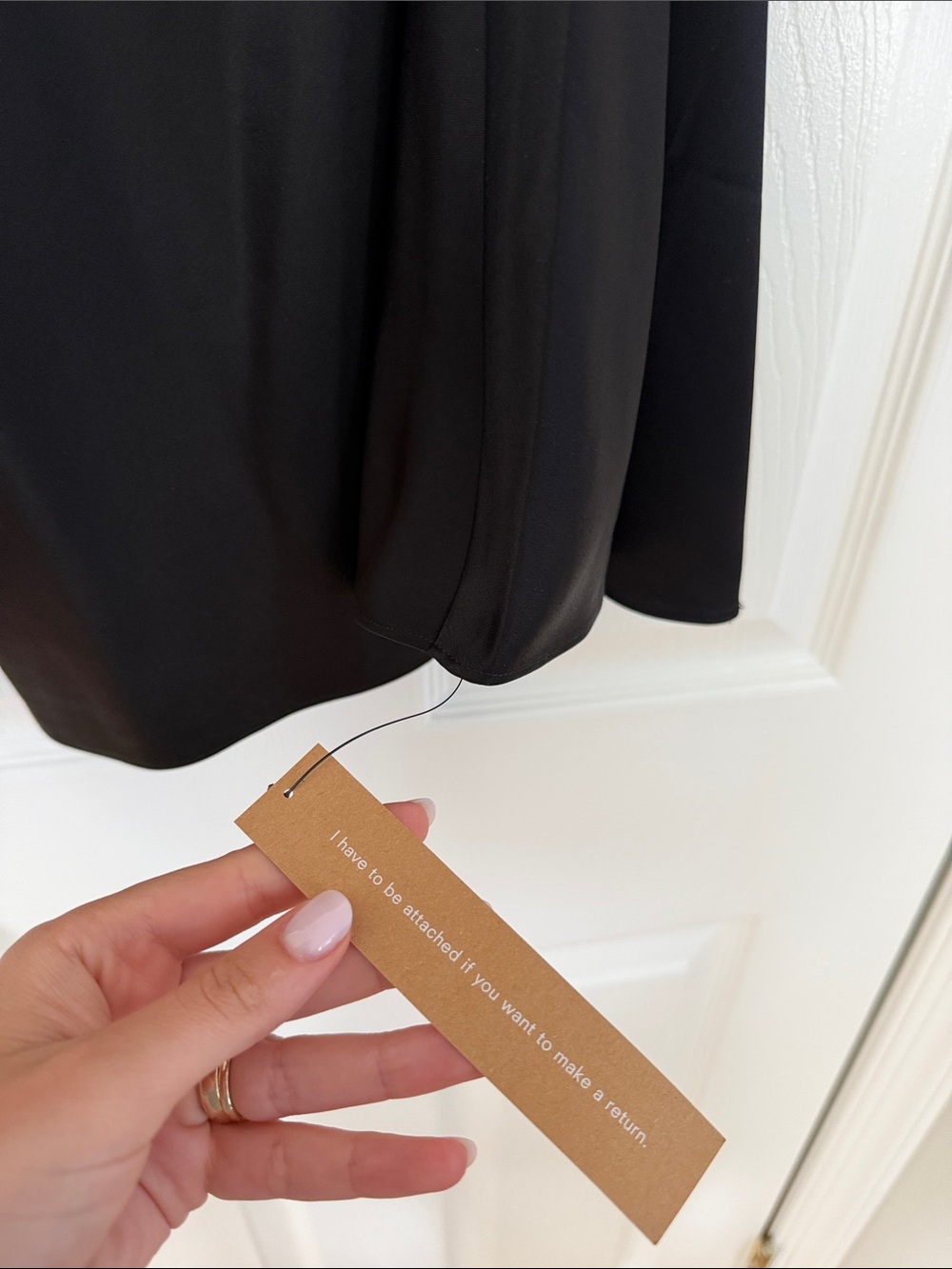 Reformation Maves Dress Black - Size M - Picture 6 of 6